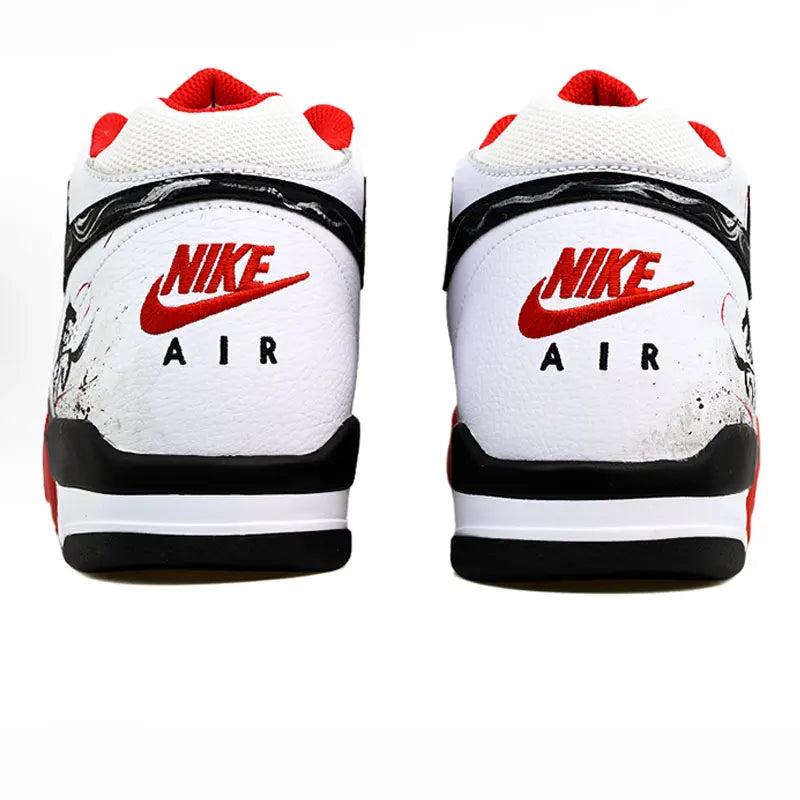 Chaussures Basket Nike Flight Legacy Custom – Année du Cheval Style Néo-Chinois Homme