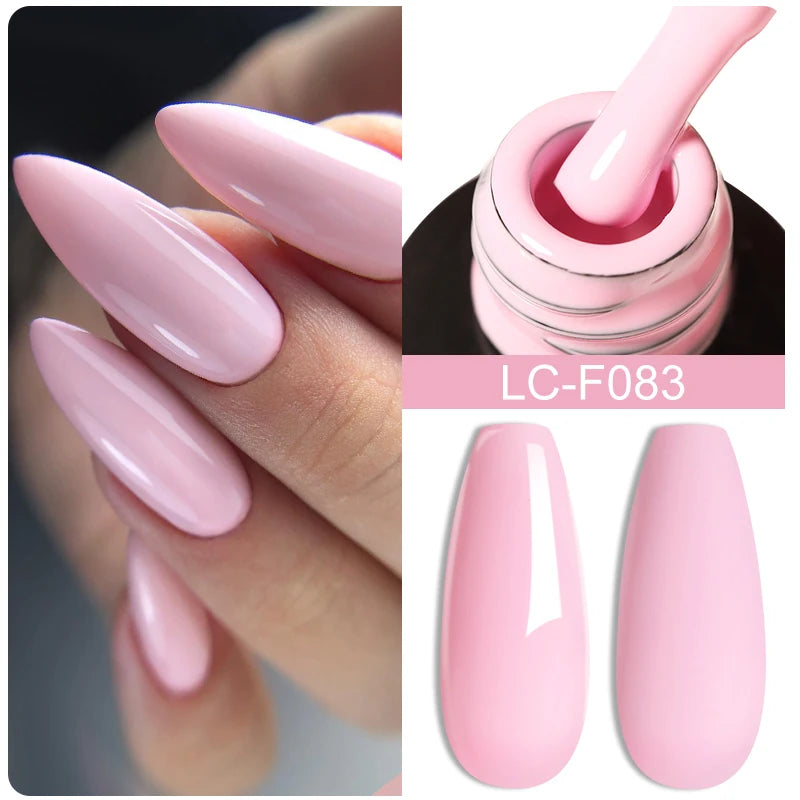 Gel Extension Ongles Paillettes LILYCUTE 15ml - Vernis Semi-Permanent UV Construction Nail Art