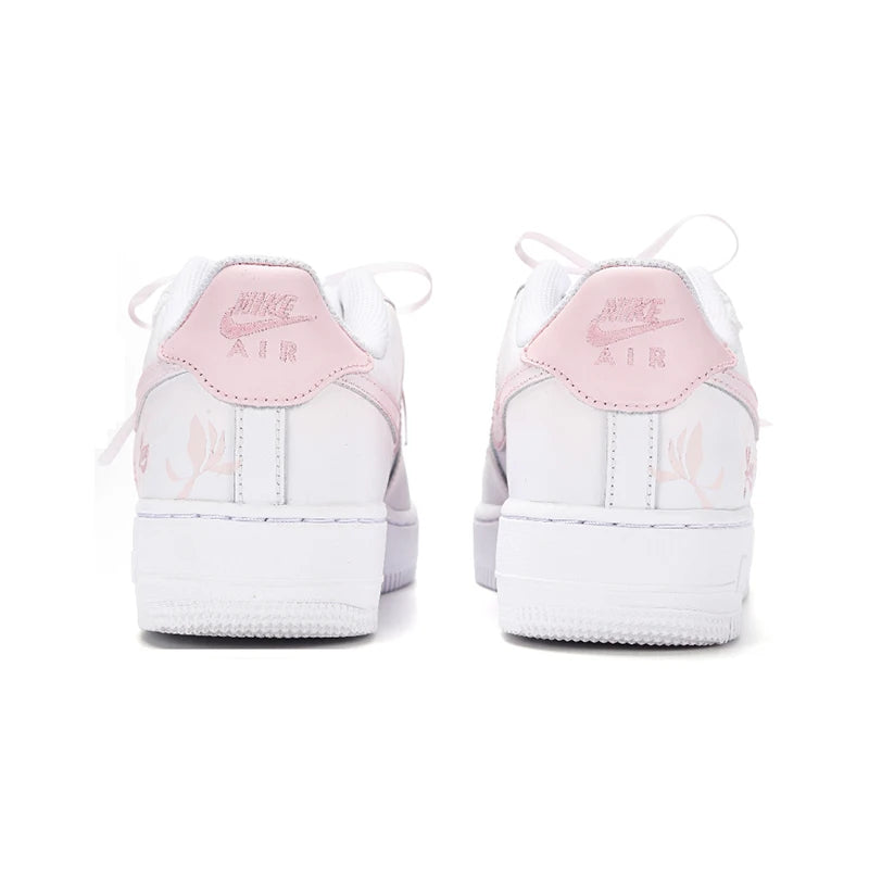 Sneakers Nike Air Force 1 Low Custom « Heartbeat » Dégradé Ruban Femme
