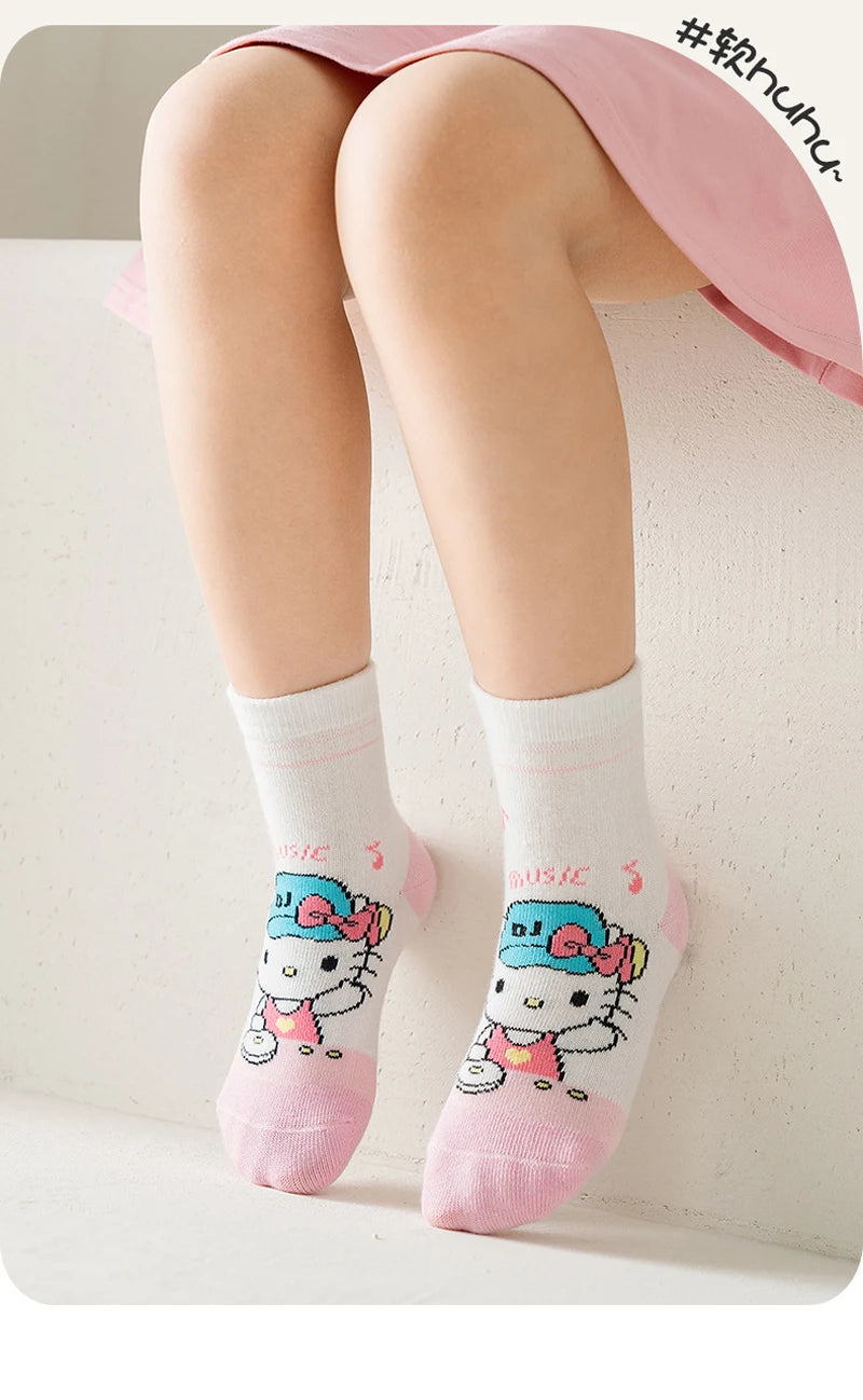 Lot de 5 Paires Chaussettes Spider-Man Garçon - Chaussettes Tube Coton Héros | Automne Hiver Enfant