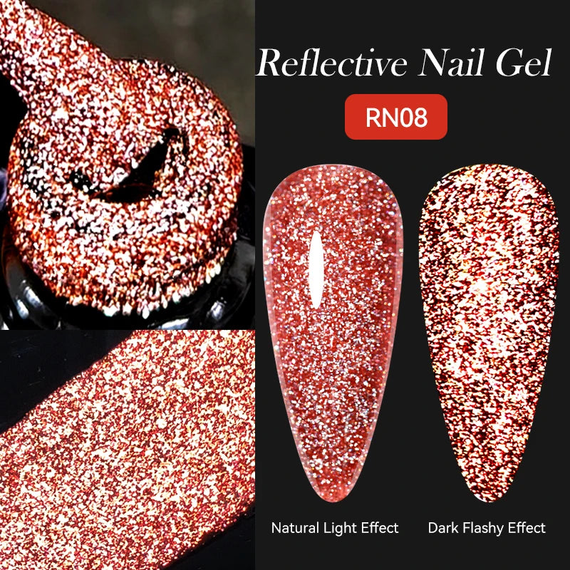 Vernis Gel LILYCUTE Ancora Red Automne Hiver - Semi-Permanent Soak Off UV LED Manucure Nail Art