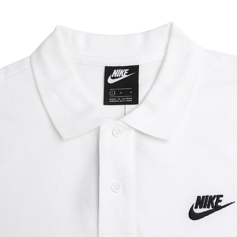 Polo Homme Nike NSW Sportswear – Polyester Respirant, Manches Courtes, Casual