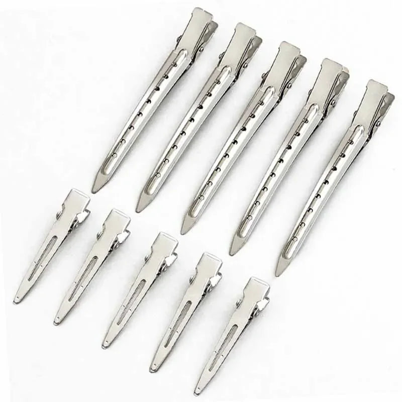Lot 10/20pcs Pinces Cheveux Salon Professionnel - Clips Coiffure Sans Pli Sans Marque Styling Maquillage Quotidien