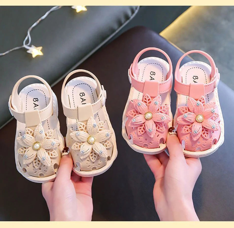 Sandales Fille Été Respirantes Confortables - Chaussures Plage Semelle Souple Antidérapante Casual