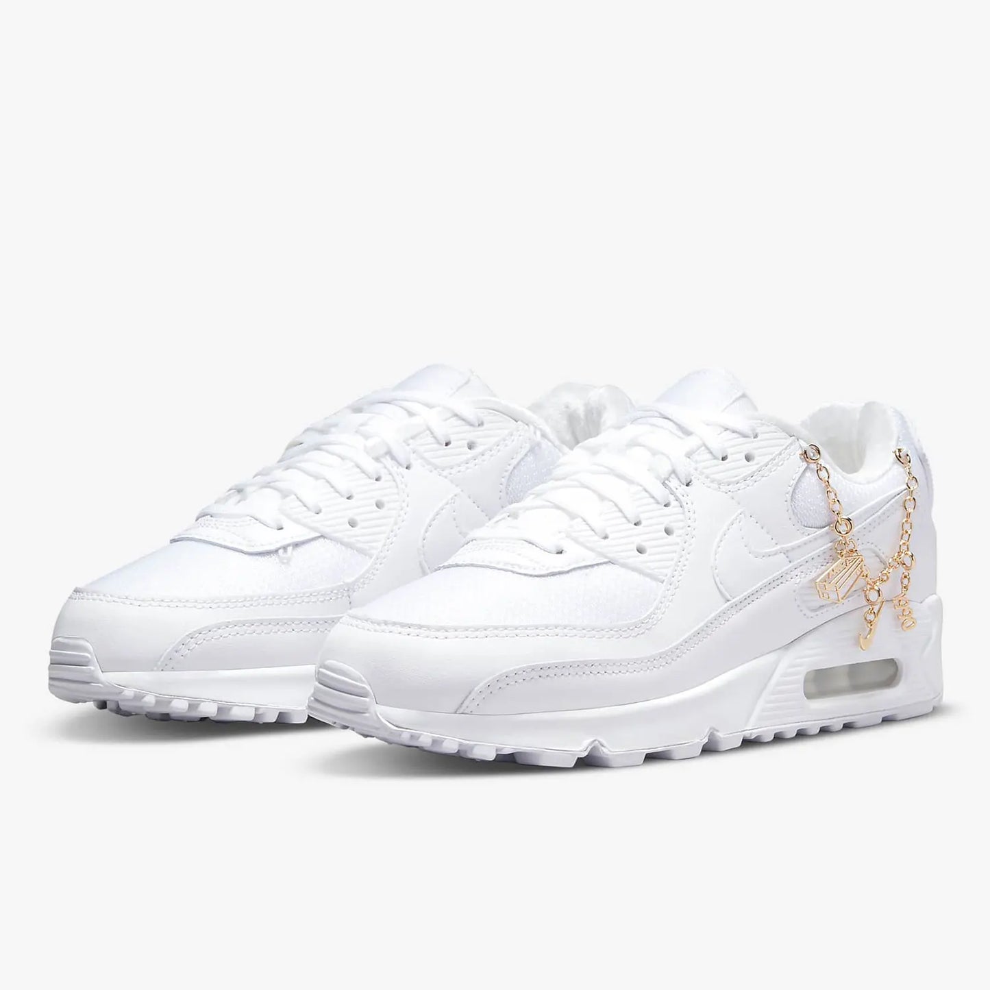 Nike Air Max 90 PRM Femme DH0569-100 - Sneakers Casual Authentiques Premium