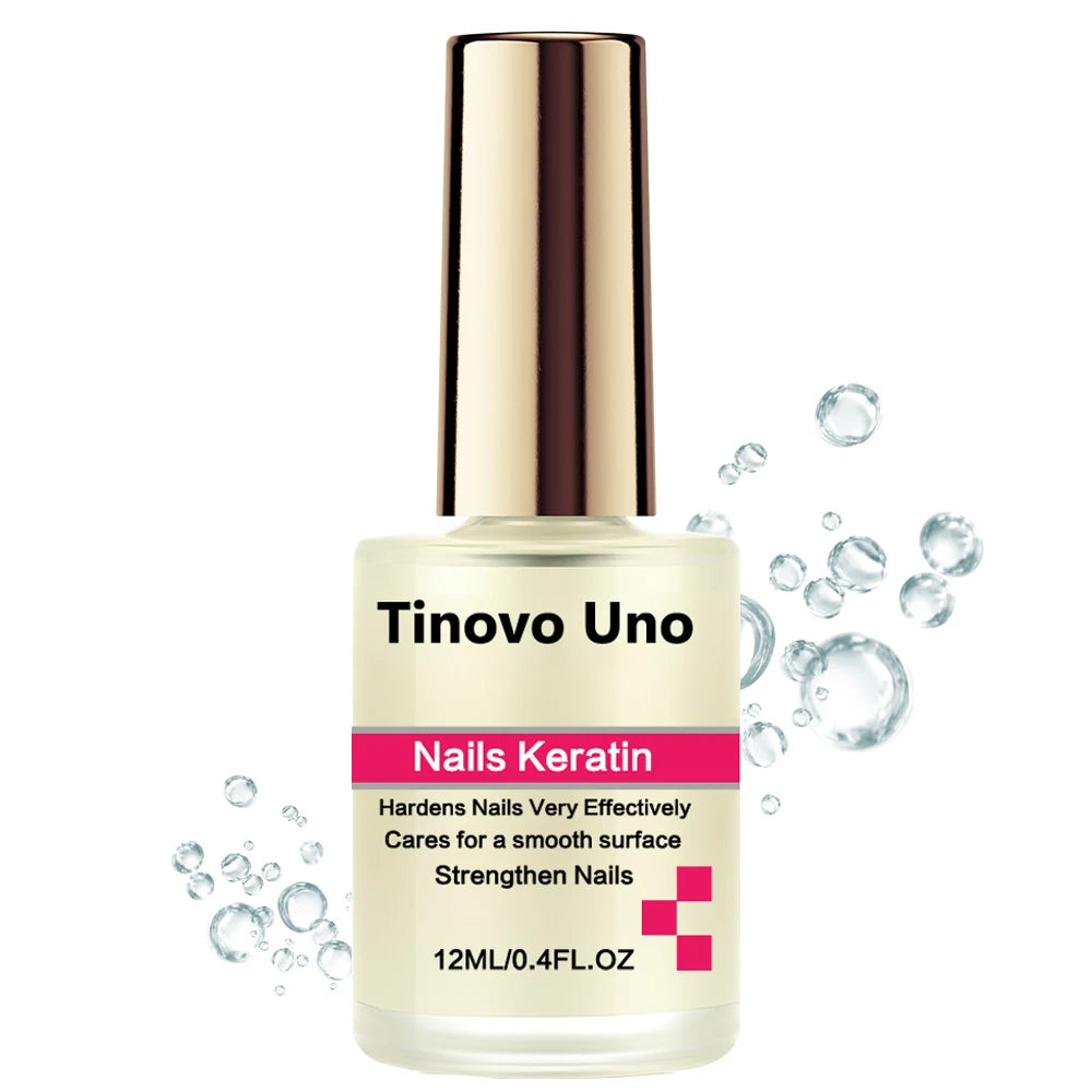 Vernis Ongles Tinovo Uno Rose Gold Métallique - Fortifiant Ongles Séchage Rapide Effet Miroir Laque Vernis Manucure Nail Art