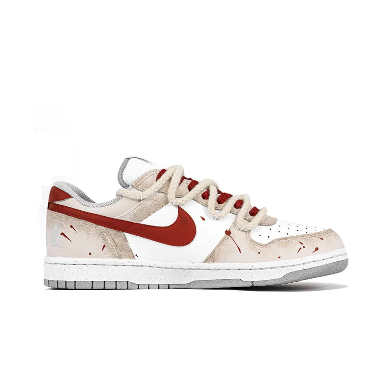Nike Big Custom – Baskets Homme Année du Cheval Style Chinois Rétro Basses