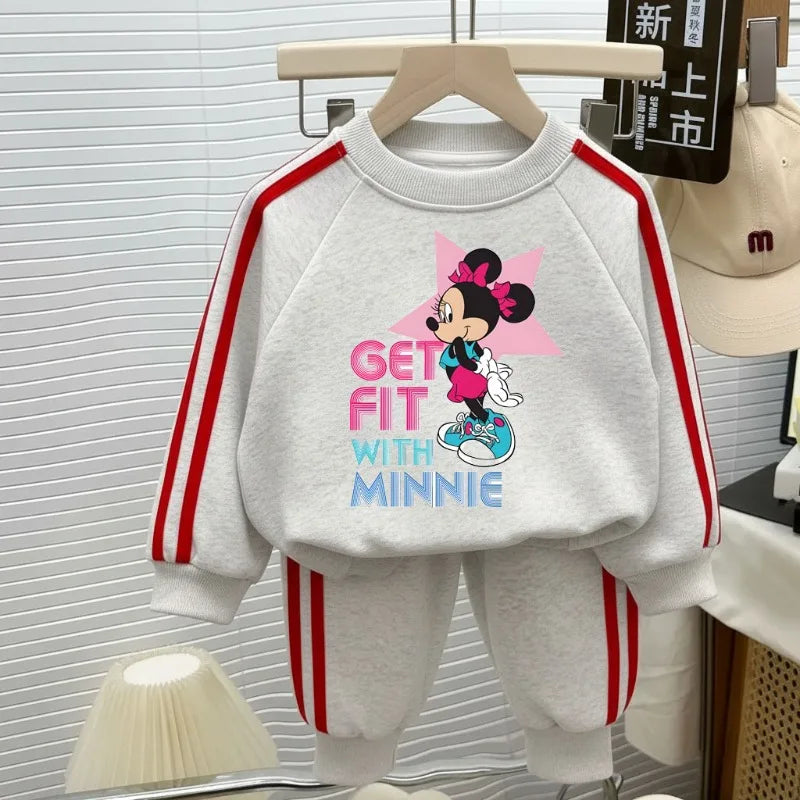 Ensemble Enfant Mickey Minnie - Sweat + Pantalon Disney Printemps