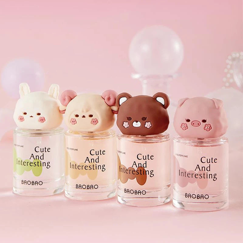 Parfum Fille 30ml - Fragrance Fruitée Naturelle Longue Durée Kawaii