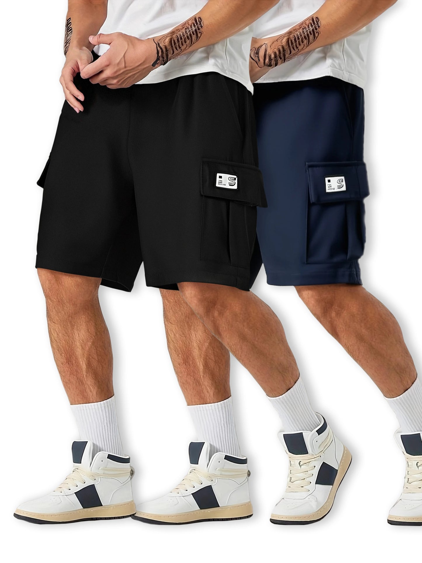 Short Gym Homme Fitness Squat - Workout Running Séchage Rapide