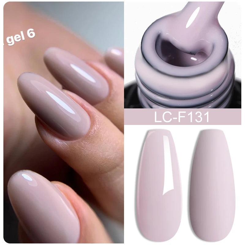 Gel Extension Ongles Paillettes LILYCUTE 15ml - Vernis Semi-Permanent UV Construction Nail Art