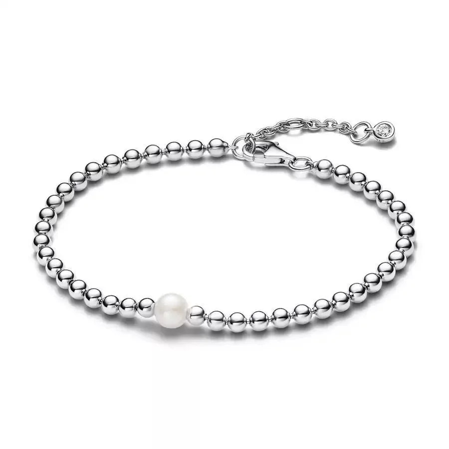 Bracelet Argent 925 Saint-Valentin Amour Romantique - Bijou Femme Multi-Style DIY Haut de Gamme