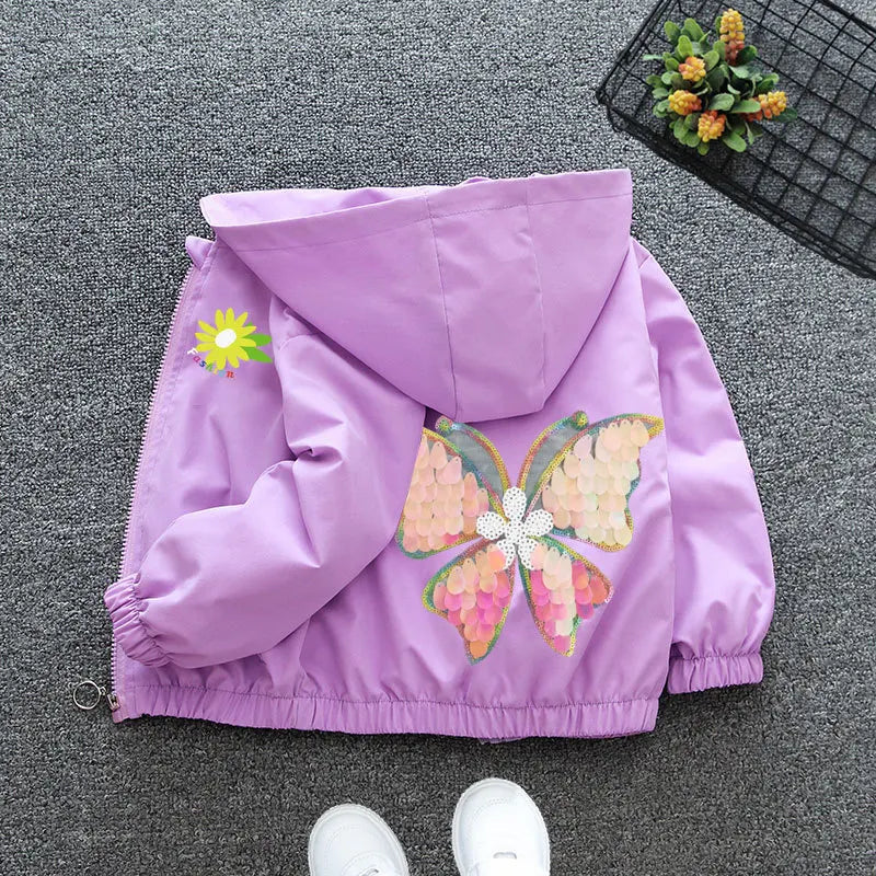 Veste Simili Cuir Fille - Blouson Col Revers Automne Hiver