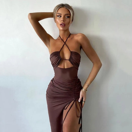 Robe Moulante Dos Nu Femme Soirée