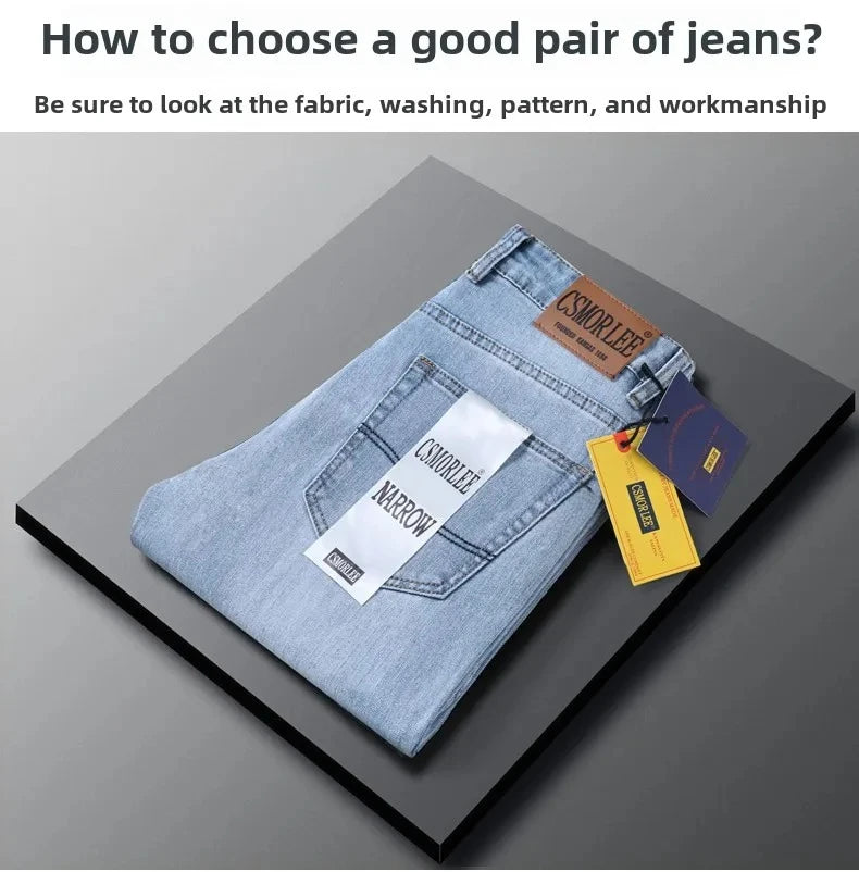 Jean Stretch Bleu Clair - Coupe Regular Homme