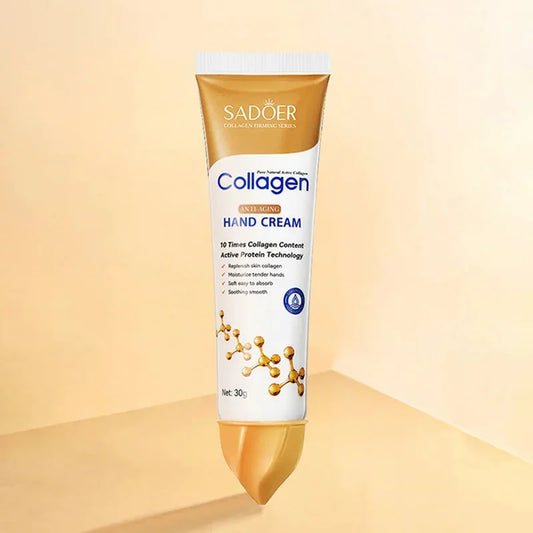 Crème Mains SADOER Collagène - Hydratante Raffermissante Soins Peau