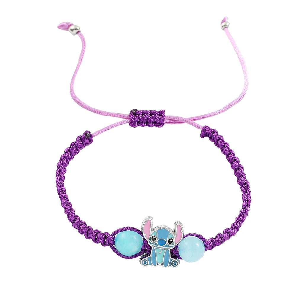 Bracelet Stitch Disney - Bracelet Charms Lilo & Stitch Enfant Cadeau Anniversaire