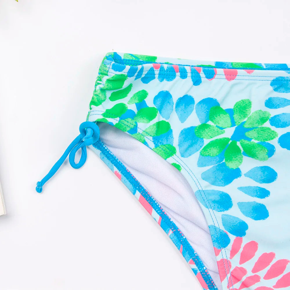 Maillot de Bain Bikini Fille Multicolore - Ensemble 2 Pièces Été