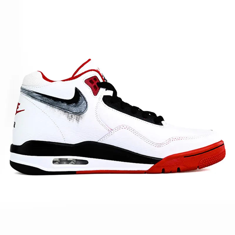 Chaussures Basket Nike Flight Legacy Custom – Dragon Graffiti Rétro Homme