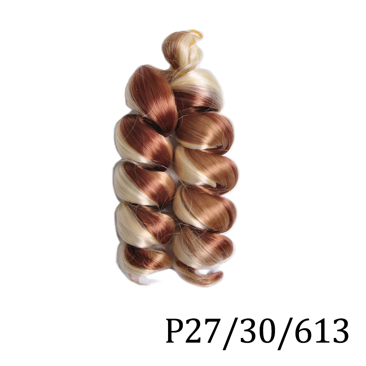 Extension Tresses French Curly Pré-Étirées - Mèches Synthétiques Bouncy Légères Easy Braid Ondulées