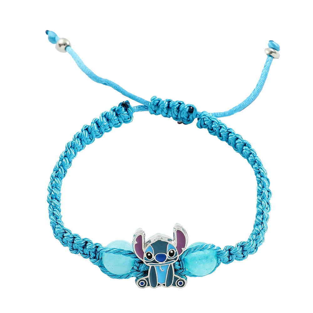 Bracelet Stitch Disney - Bracelet Charms Lilo & Stitch Enfant Cadeau Anniversaire