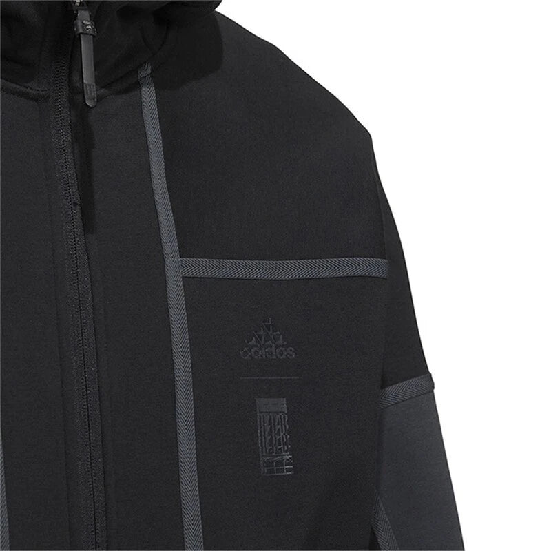 Veste à Capuche Adidas WJ KN Bond Homme – Coupe-Vent Running Sportswear