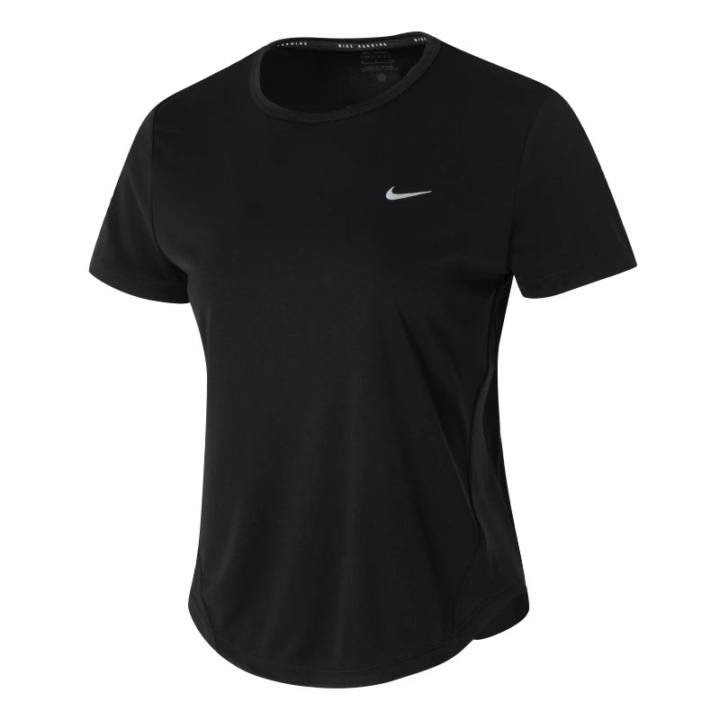 T-shirt Femme Nike – Col Rond, Séchage Rapide, Running & Fitness, Respirant