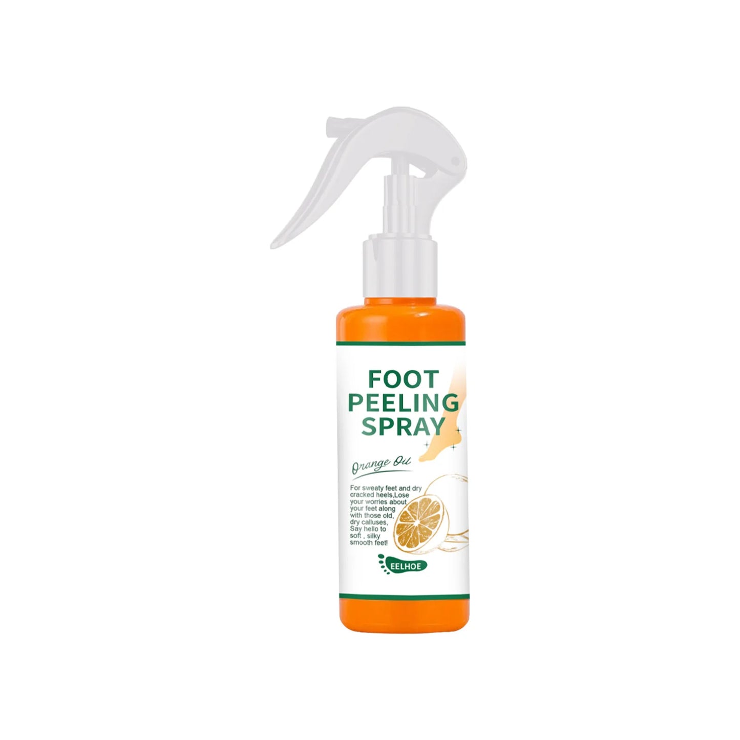 Spray Crème Pieds Anti-Crevasses Plantes - Réparation Talons Fendillés Exfoliation Hydratant Adoucissant