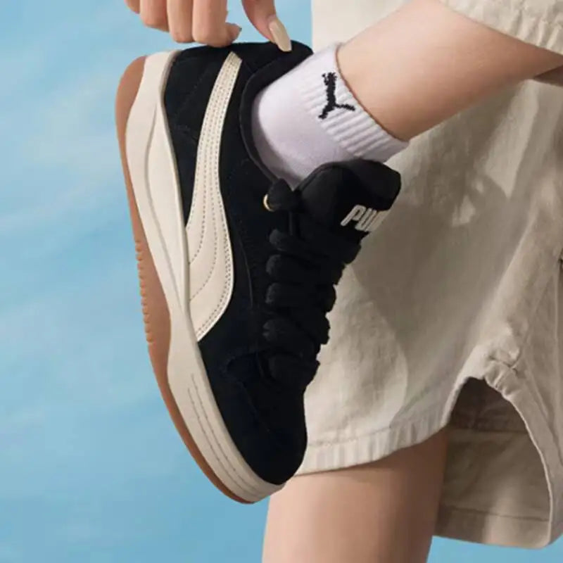 Sneakers Femme PUMA Future Suede Lite – Basse, Cuir, Antidérapante, Marche