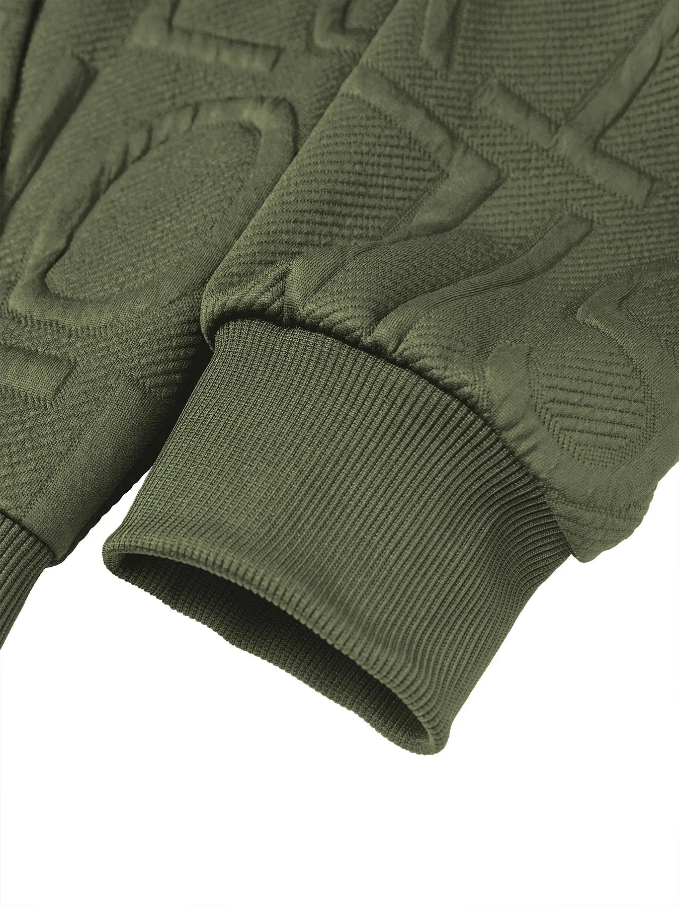 Veste Homme Jacquard Multi-Poches - Automne Sportwear Capuche Zip