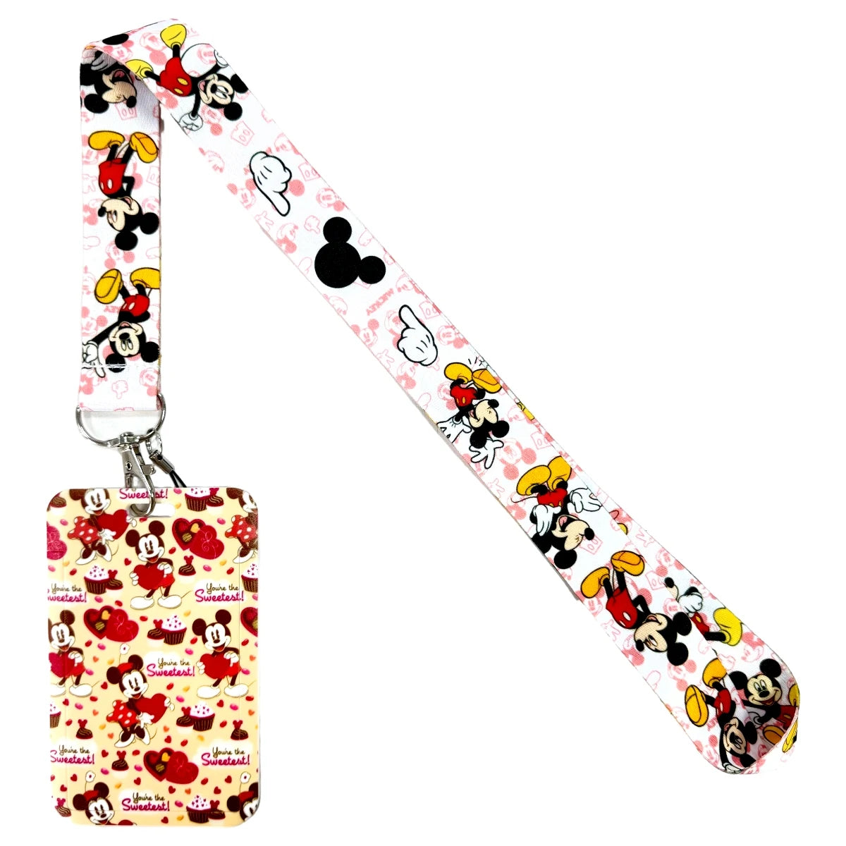 Lanière Tour de Cou Anime - Porte-Clés Badge ID Carte Crédit Téléphone Accessoire Charm Kawaii