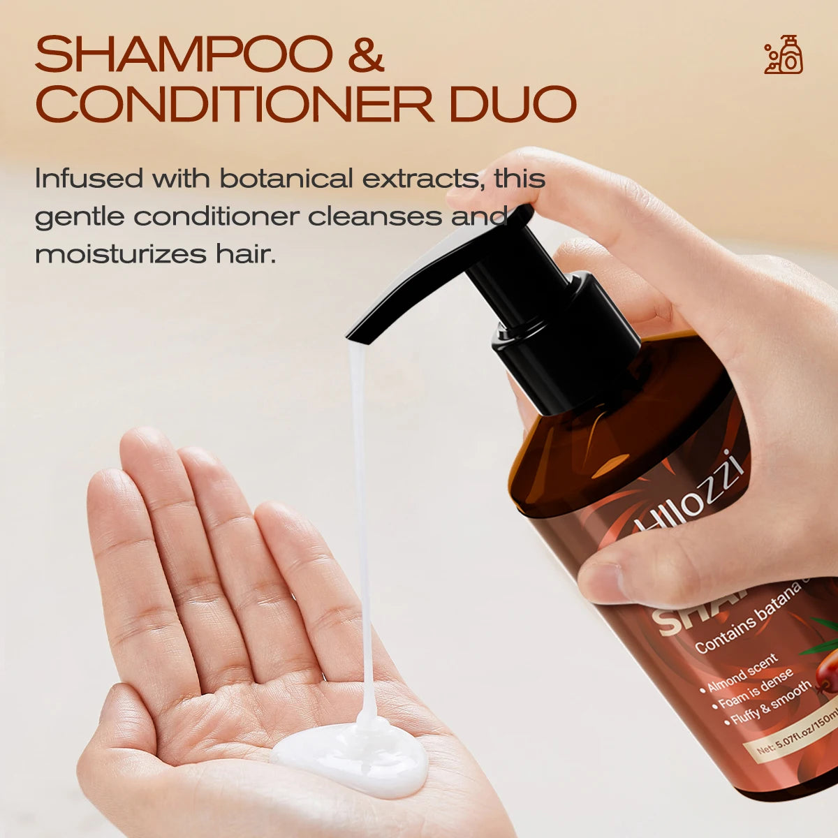 Duo Shampoing & Après-Shampoing Batana - Cheveux Lisses