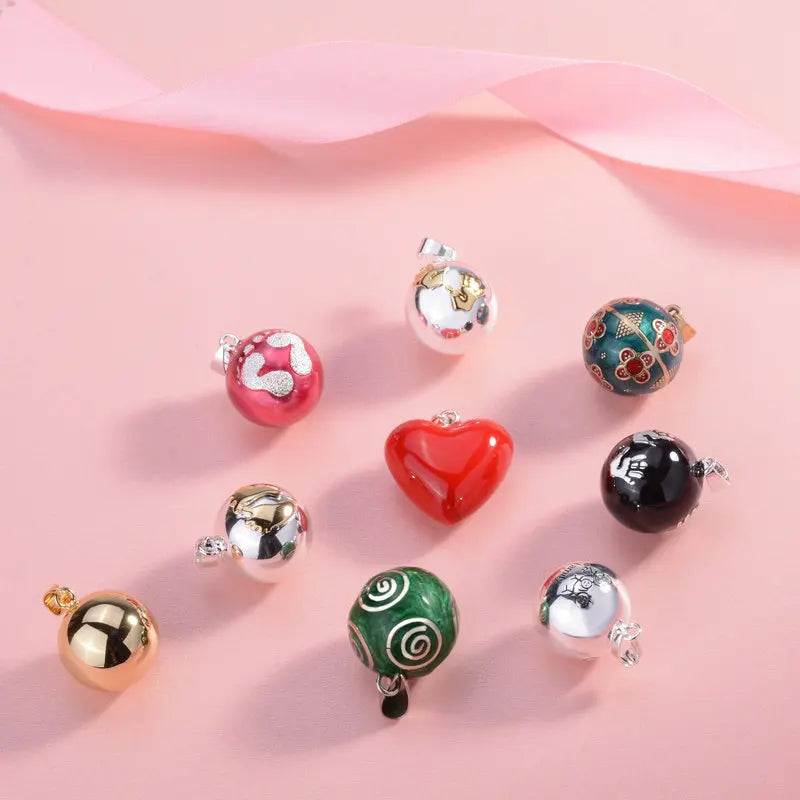 Collier Bola Grossesse Eudora Angel Caller - Pendentif Musical Harmonie Femme Enceinte