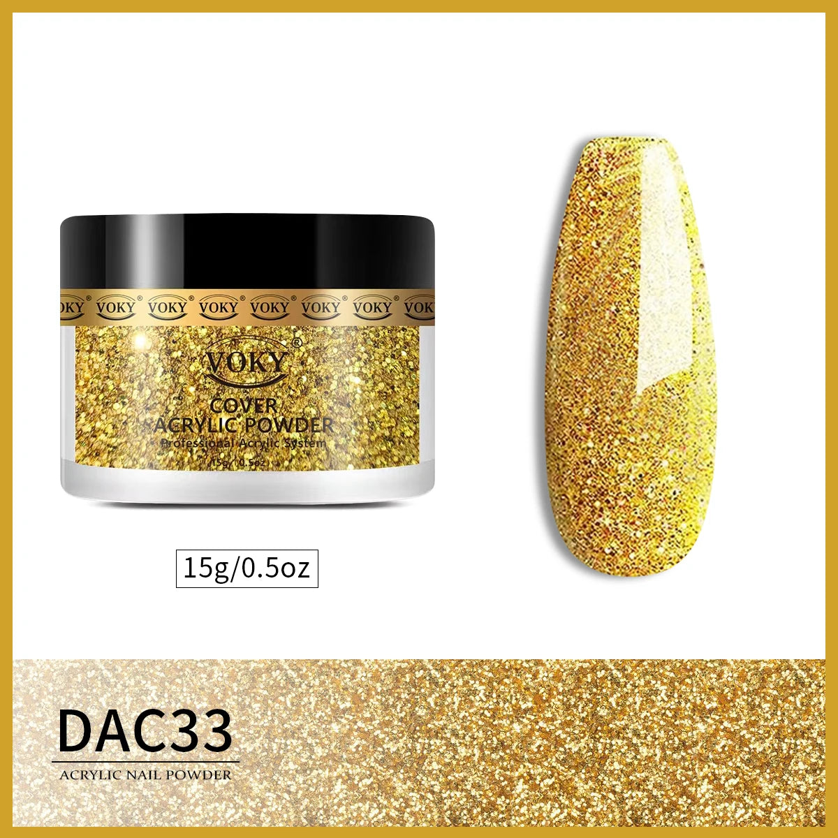 Poudre Acrylique Professionnelle Ongles - À Utiliser avec Liquide Monomère Acrylique Extension Manucure Nail Art