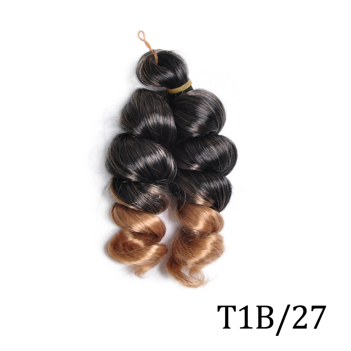 Extension Tresses French Curly Pré-Étirées - Mèches Synthétiques Bouncy Légères Easy Braid Ondulées