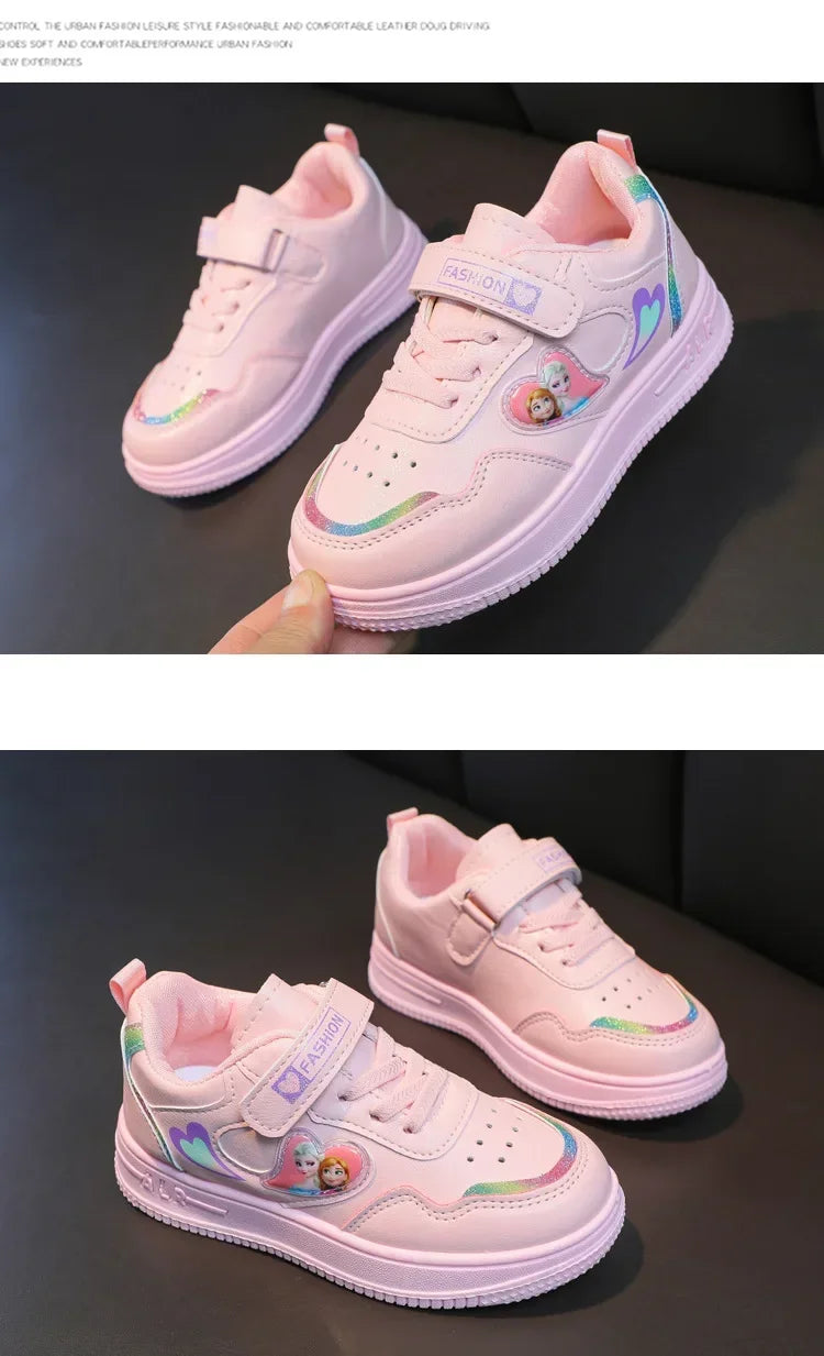 Chaussures Frozen Elsa Anna Fille Casual
