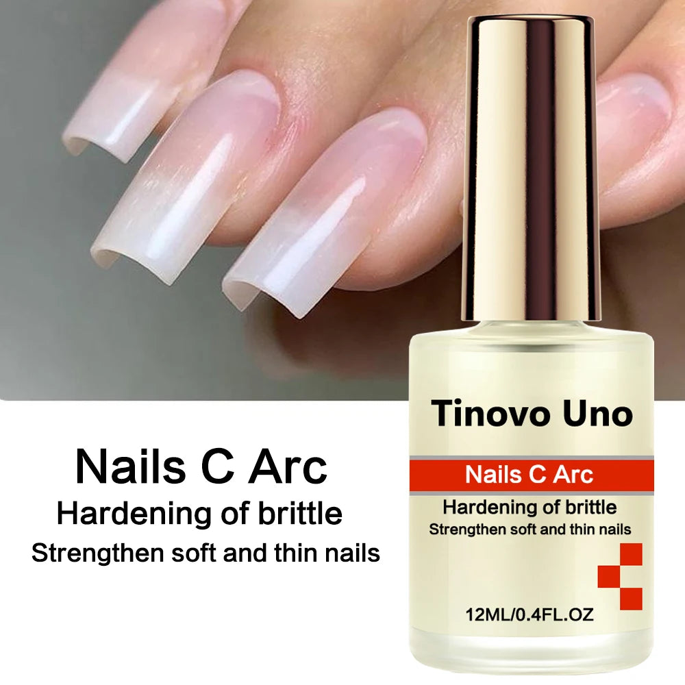 Vernis Ongles Tinovo Uno Rose Gold Métallique - Fortifiant Ongles Séchage Rapide Effet Miroir Laque Vernis Manucure Nail Art