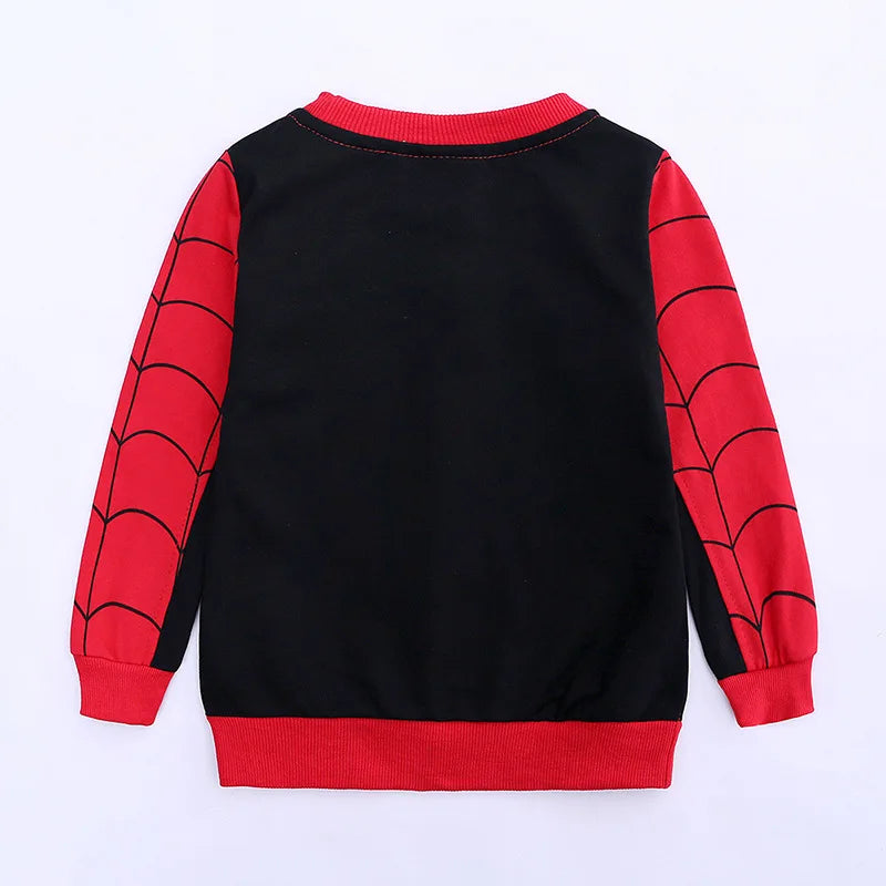 Ensemble Spiderman Garçon 3 Pièces - Gilet Capuche + T-shirt + Pantalon