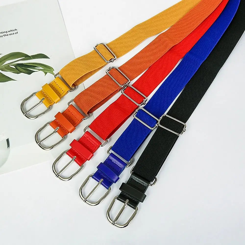 Ceinture Enfant Sport Élastique - Ajustable Baseball Jeans Décoration