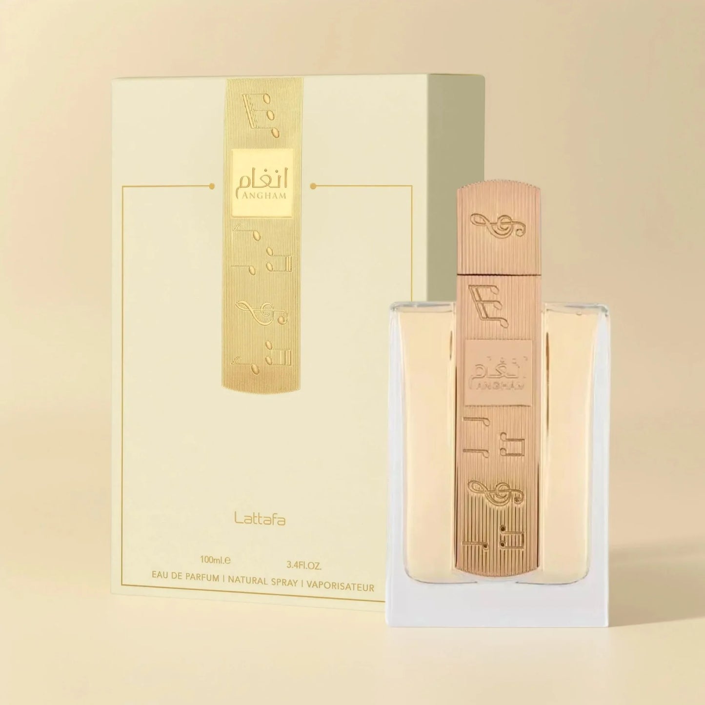 Parfum Arabe Homme Femme Angham Unisexe - Eau de Parfum Luxe Longue Tenue Oriental Floral Moyen-Orient Feminino Masculino
