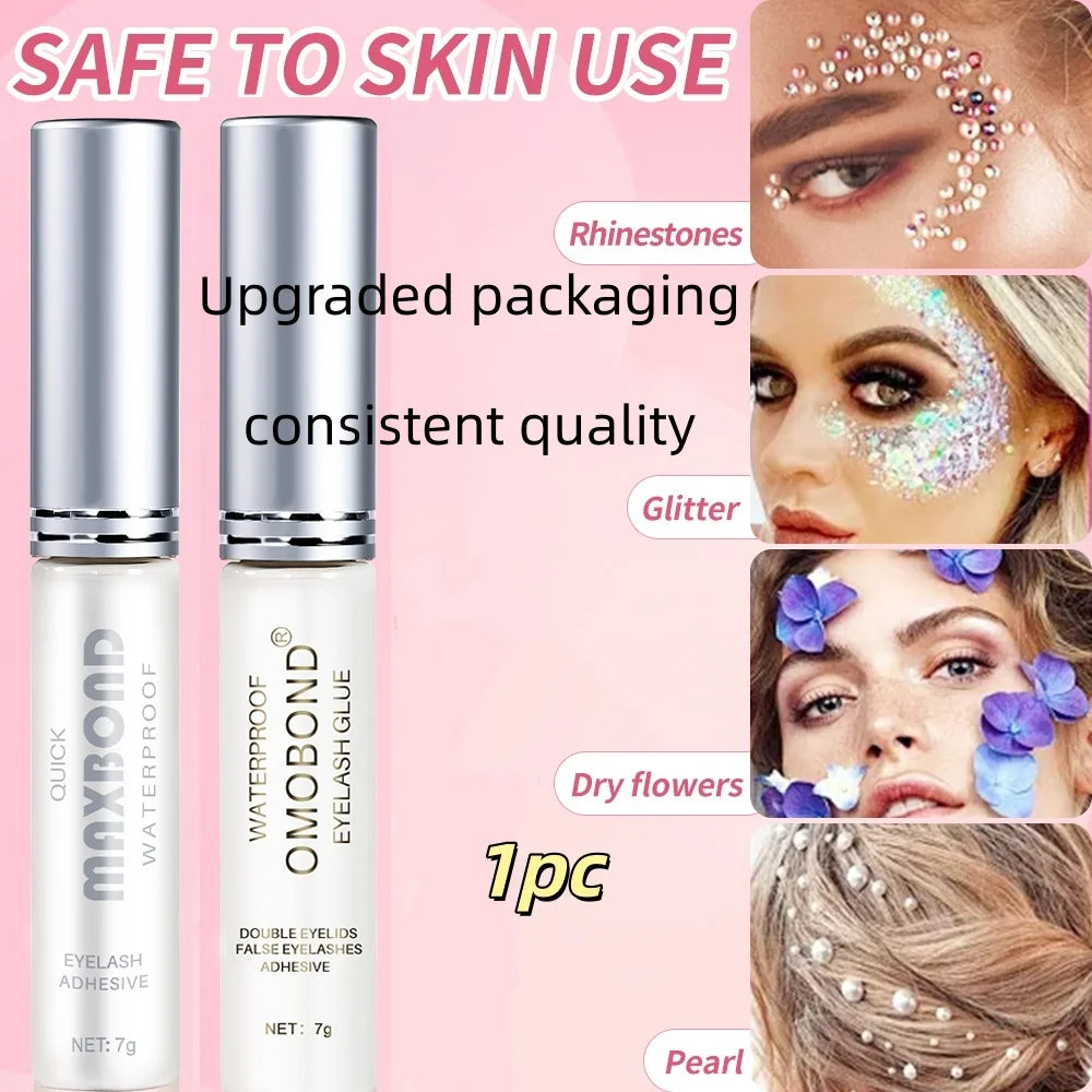 Colle Faux Cils 7g Waterproof - Gel Fixation Forte Professionnelle Salon et Maison