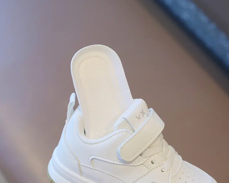 Chaussures Blanches Enfant - Baskets Légères Antidérapantes Printemps Automne