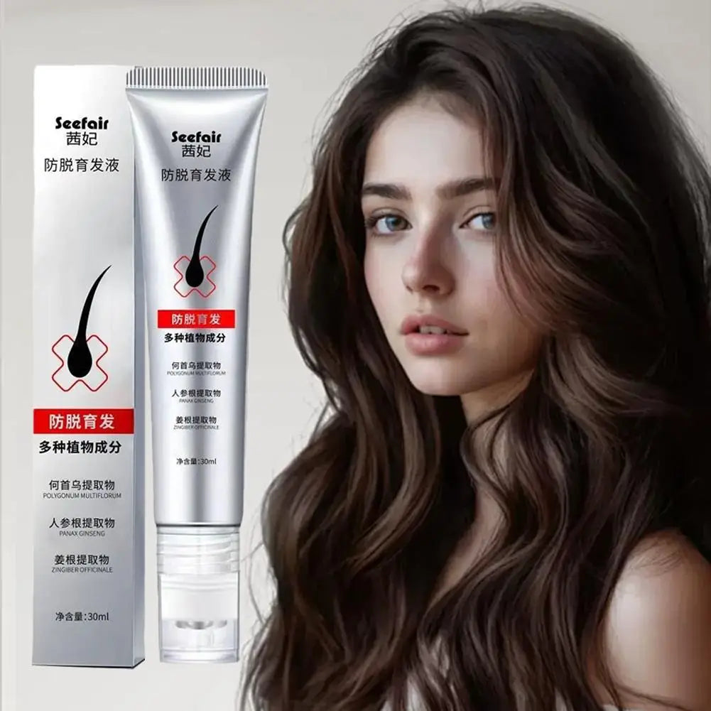 Sérum Cheveux Nourrissant Fortifiant Racines - Traitement Cuir Chevelu Huile Essentielle Réparation Frisottis Fins Abîmés