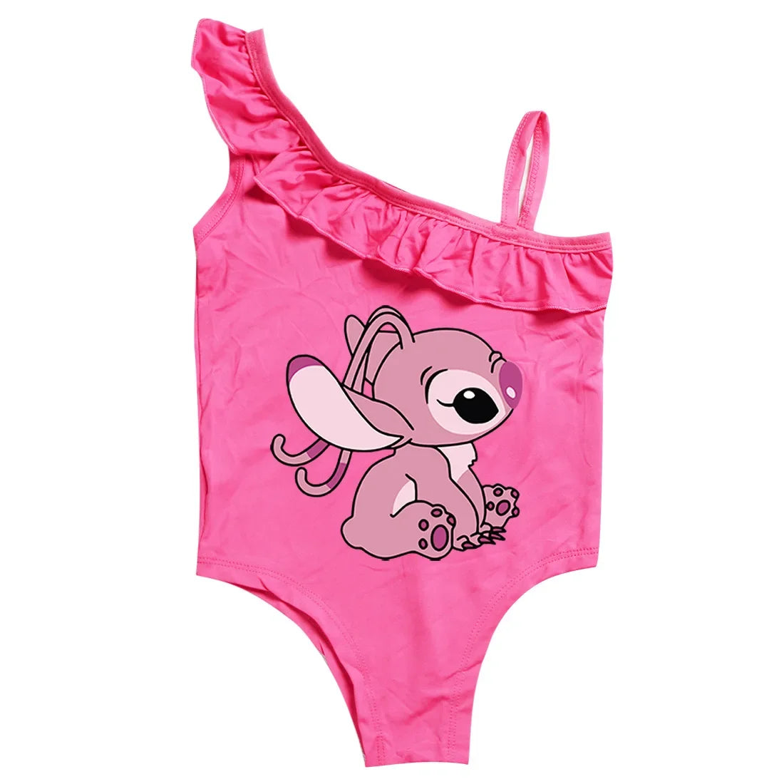 Maillot de Bain Fille Lilo & Stitch Une Pièce Rose - Princesse 3-10 ans