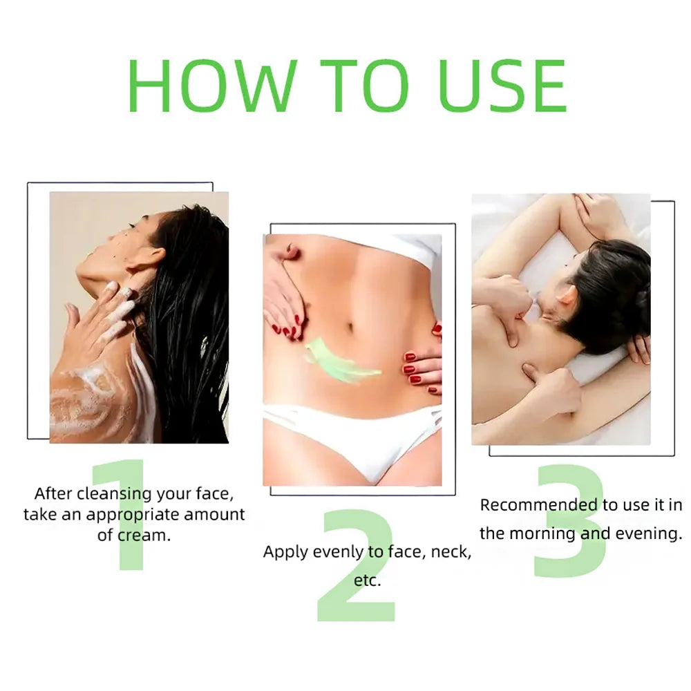 Crème Hydratante Aloe Vera Thé Vert - Nourrit Profondément Peau Sèche Rugueuse Soin Quotidien Mains Pieds