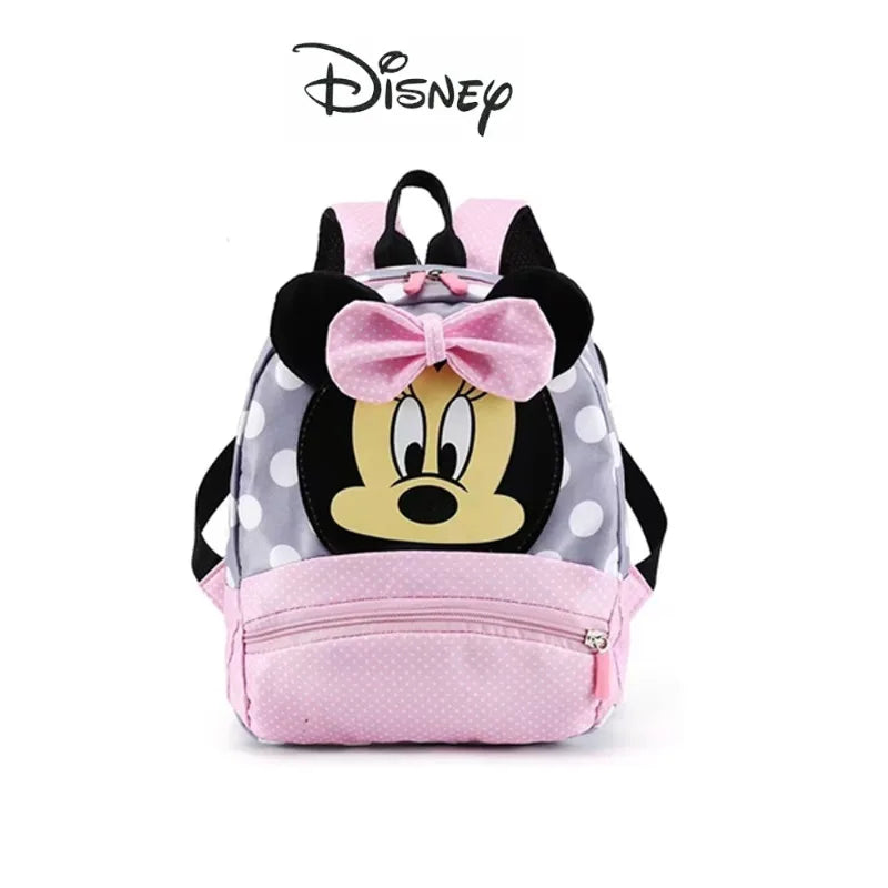 Sac à Dos Disney Mickey Minnie Toile Grande Capacité - Backpack École Fille Garçon Fashion