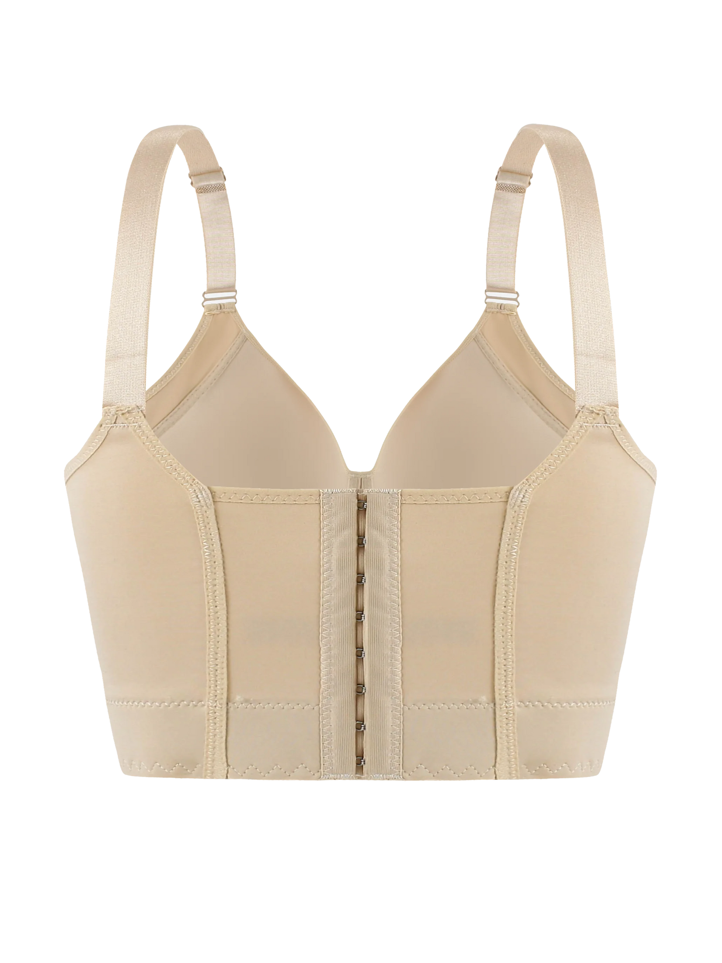 Soutien-Gorge Armature Grande Taille Femme - Lingerie Rassemblante Dos V Profond | Effet Sculptant Sportif