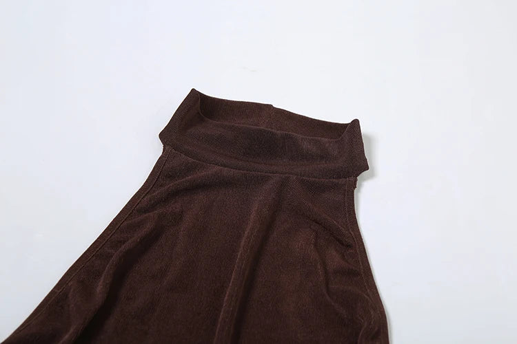 Robe Mini Dos Nu Femme - Robe Moulante Sexy Volants Sans Manches Soirée