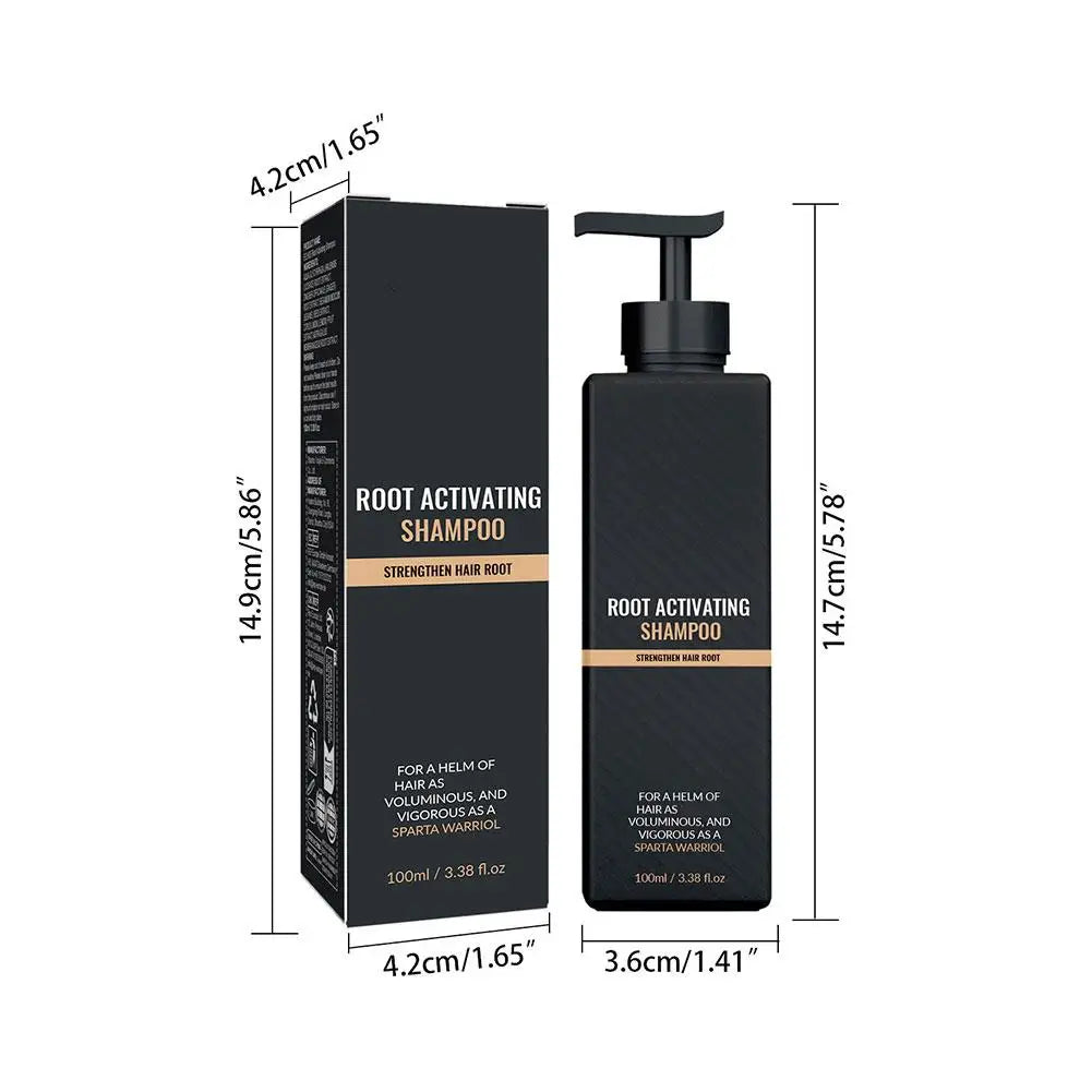 Lot 4 Shampooings Activateur Racines Anti-Chute - Hydratant Nourrissant Fortifiant