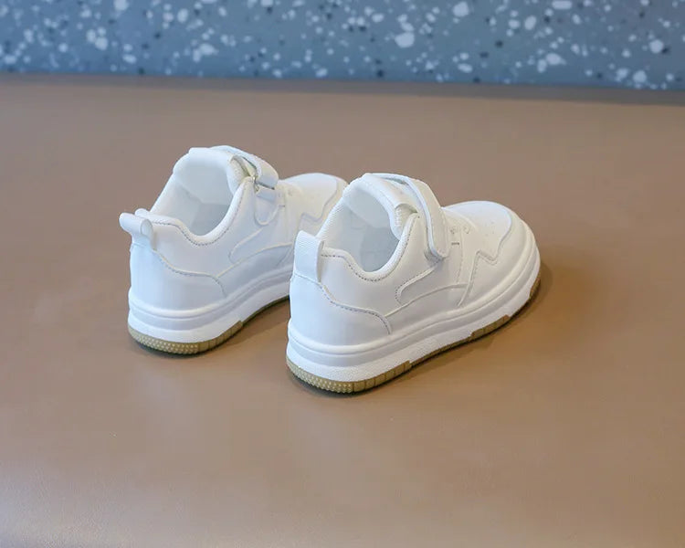 Chaussures Blanches Enfant - Baskets Légères Antidérapantes Printemps Automne